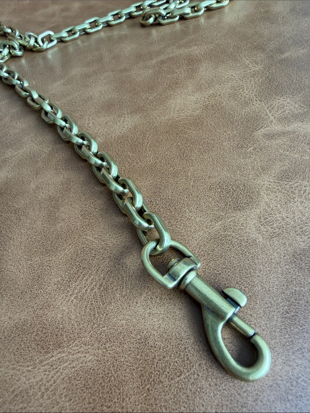 Parker Thatch Crossbody Strap — Link Rope Chain - Picture 2 of 3